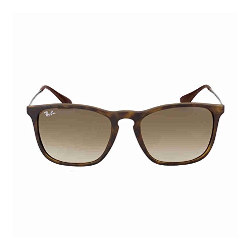 Ray-Ban CHRIS - RUBBER HAVANA Frame BROWN GRADIENT Lenses 54mm Non-Polarized