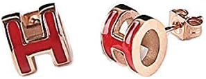 tianshiya Women's Fashion Earrings Double T Designed Ear Stud with Multi-Options