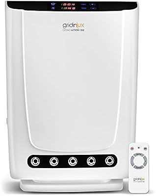 | Generador de Ozono Action 1300 | Purificador de Aire y Agua | Mando a Distancia | Especial Hogar y Espacios Pequeños | Potencia y Duración Personalizables | 14W