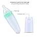 Burabi Baby Squeeze Feeding Spoon with Replacement Feeder Nipple for Toddler Infant Food Dispensing-Green