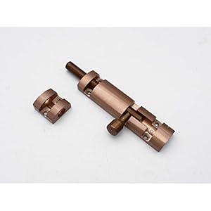 RAB Tower Bolt Aluminum Body with Stainless Steel Rod Slide Bolt/Lock for Door (Code:- Xylo Rose Gold, Size :- 4″,1 PCS)
