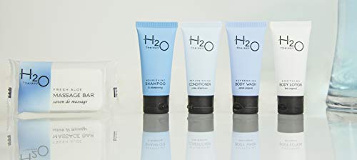 H2O Therapy Shampoo, Travel Size Hotel Hospitality, 0.85 oz (Case of 50)