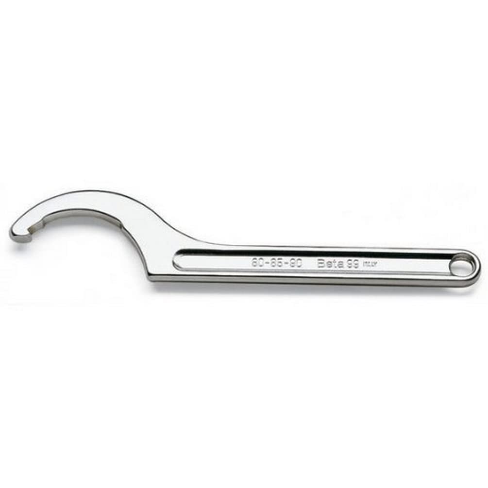 Beta 990040 Model 99 40-42 Hook Spanner with Square Nose for Ring Nut, Uni/iso 2982 2983, 40-42 mm Size