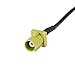 Eightwood for XM Sirius Satellite Radio Antenna Fakra Curry Code K Female to Male Pigtail Extension Cable 1.2m /3.9 feet