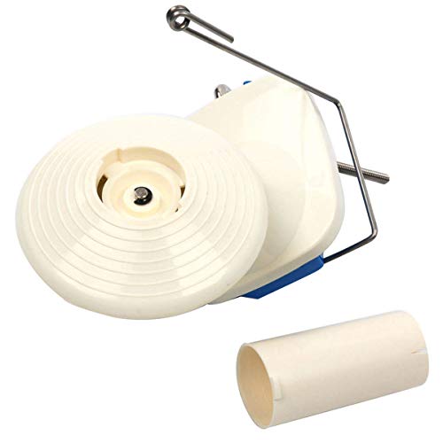 Ball Winder,SONSAN Hand Operated Yarn Winder Fiber Wool String Ball Thread Skein Winder Machine Clamp-on Holder - Thumbnail 3