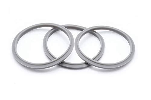 Nutribullet Set of 3 Gaskets with Lip, Fits Nutribullet Blenders