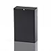 Tinksky Cigarette Case Lightweight Aluminium Silver Cigarette Box Cigar Protective Cover (Black)