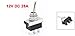 uxcell 12V DC 25A Off Road Car 3 Pin 3 Position On/Off/On Toggle Switch