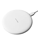 Qi Wireless Charger Pad for iPhone 8/8 Plus, iPhone X, Samsung Galaxy Note 8 / S8 / S8 Plus, S7 / S7 Edge and Qi-Enabled Devices (White)