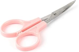 Générique Curved Tip Dressmakers Scissors - Mini, Sharped, Precise | 1 Piece, 1.5 Inch | Embroidery, Thread Cutting, Sewing |