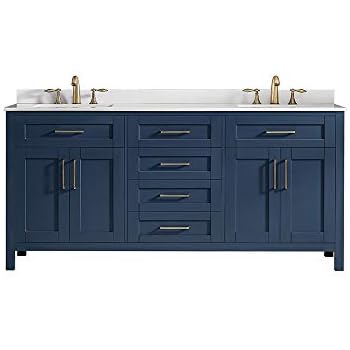 vanity sink double decors tahoe ove midnight cultured mirrors marble