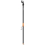 Fiskars EZ Reach Tree Pruning Stik with Rotating Head 5 Feet Long,Orange