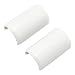Legrand - Wiremold C19 Plastic Coupling Cord Cover, White primary