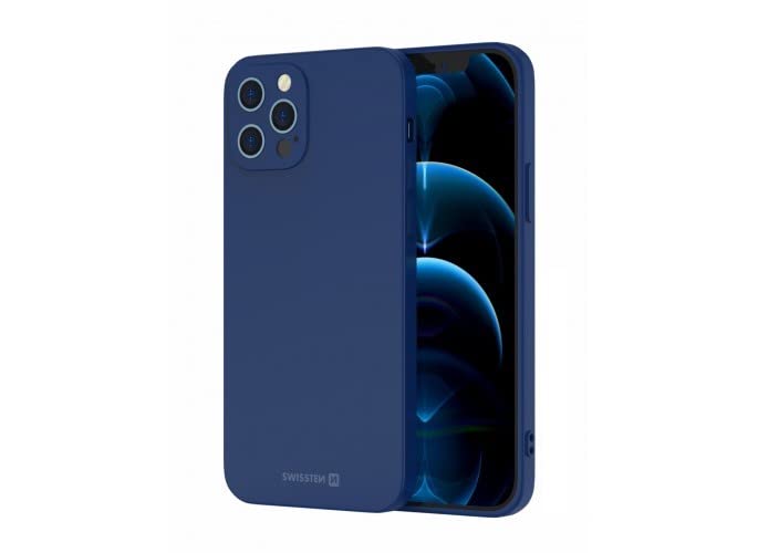 Swissten Soft Joy Case - Soft Case for iPhone 14 Plus - Blue