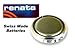 Strip of 10 Genuine Fresh Renata 371 SR920SW Swiss Made Silver 1.55v Batteries