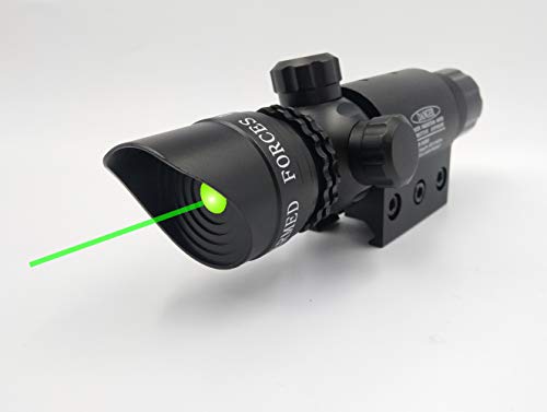 StrongTools Waterproof Green Dot Laser Sight Adjustable Sight for Rifles & Shotguns with Mounts and Cable Press Switch (Rifle-Green) - Thumbnail 2