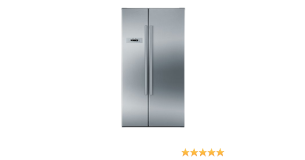 Bosch KAN62V40 Independiente 604L A+ Acero inoxidable nevera ...