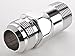 Meziere WP1016U Polished 16 AN Water Pump Fitting