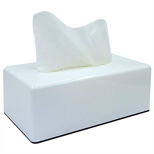 CROWNSTARQI Tissue Box Holders Cube Mirror Square Tissue Box Cover