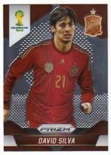 Panini Prizm World Cup Brazil 2014 Base Card # 175 David Silva Spain