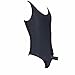 FEESHOW Men's Silky Lingerie Bodysuit Leotard Closed Sheath Underwear Briefs