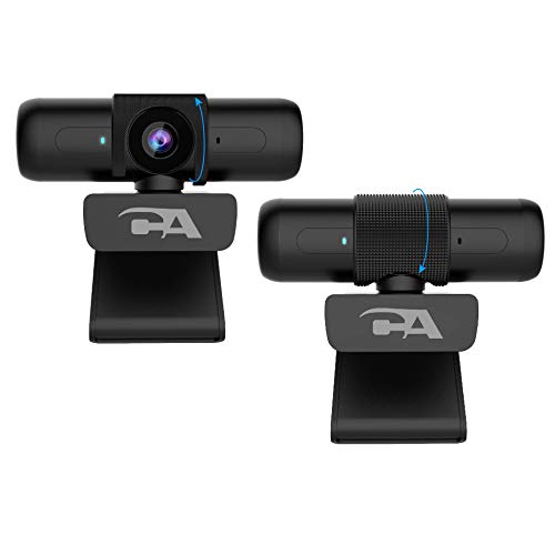 CA Essential Webcam 1080HD-AF – USB Webcam with Microphone for Desktop or Notebooks, 1080p Webcam, HD Auto-Focus and… - Image 2