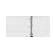 Avery Heavy-Duty View 3 Ring Binder, 1.5 Inch One Touch Slant Rings, 375-Sheet Capacity, DuraHinge, 2.1 Inch Wide Spine, Customizable Clear Cover and Spine, 1 White Binder (79795)