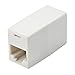 Optimal Shop 3 Pack RJ45 Coupler Cat6/Cat5e Ethernet Cable Extender Adapter Female to Female (White/Yellow) (3 Pack)