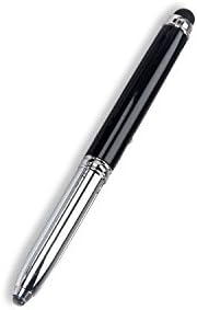 Drhob® Tri-functon Pen, LED Flashlight &amp; Capacitive Stylus, Black