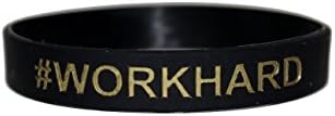 Stay Humble Wristband (Black with Gold)
