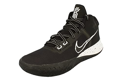 Nike Men's Kyrie Flytrap IV Basketball Shoe, Black/White-metallic