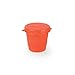 Scotty Vented Crab Diner Bait Jar c/w Lid 1/2 Litre Orange