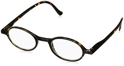 Peepers Unisex-Adult Study Hall 829150 Round Reading Glasses, Tortoise