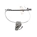 HANSUN 8820-1142 Power Window Regulator With Motor Front Right Passenger Side For Jeep Liberty 2002-06 (To 2-25-06) - Liberty - SUV