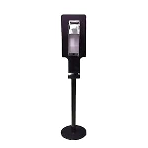 SQM EMI Desinfectiestandaard, dispenser, hygiënische toren, handmatig, desinfectiemiddelstation