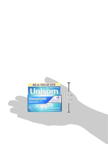 UNISOM SLEEPGELS, DIPHENHYDRAMINE HCL 50 MG, 60 COUNT