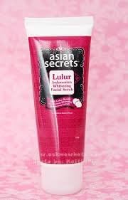 Asian Secrets Lulur Indonesian Whitening Facial Scrub 50g