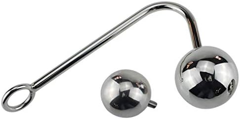 20 Pcs/Lot Àň-Al Hook with 2 Alternatively Stainless Steel Beads Pē-Nīs Ring for Male ßüt-T Pl-UG S:Ě-X Töys for Men A Dult S:Ě-X Product