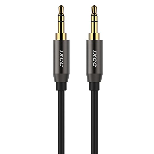 3.5mm Male to Male Aux Cord, iXCC 6Feet Auxiliary Audio Cable for Car, Apple, Samsung, Android, Windows and MP3 Player, All 3.5mm-Enabled Devices