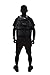 Travel Sport Transparent See Through Mesh Backpack/ School Bag (Black)