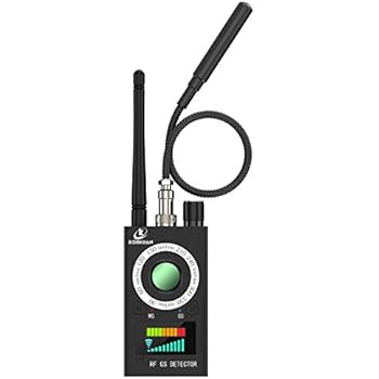 Anti Spy Detector, RF Detector & Camera Finder, Bug Detector, Upgraded RF Signal Detector, KORKUAN GSM Tracking Device for Wireless Audio Bug Hidden Camera Detector