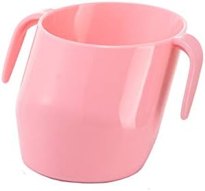 Baby Drink Training Cup Toddler First Cup Trainer Water Cup Oblique Learn Drinking Bottle Pink