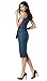 Denim Dresses for Women Casual Denim Dresses for Women Slim Knee Length Bodycon Blue Jean Dresses for Women Sexy Party Club Night Large