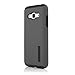 Incipio Cell Phone Case for Samsung Galaxy J3 - Retail Packaging - Gray/Black