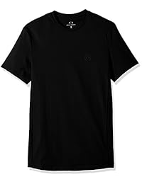 A   X Armani Exchange Camiseta de jersey de manga corta de algodón, spandex, para hombre