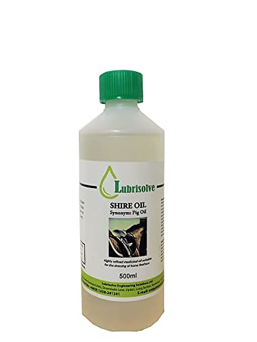 Lubrisolve 500 ml 100% Pure Shire Oil (Pig Oil)