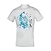 Hugo Boss Men's tee 3 Cotton Graphic t-Shirt White (X-Large)