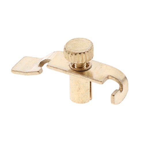 Homyl 2 Pieces Replacement Erhu Fine Tuners Precision Erhu Fine-Tuning String Instrument Accessory - Golden