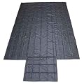 Lightweight Lumber Tarp - 20' x 28' (6' Drop & Flap) - 14 oz. Black Tarp