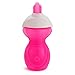 Munchkin® Click Lock™ Flip Straw Toddler Sippy Cup, 9 Ounce, 2 Pack, Pink/Purple